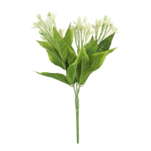 White artificial jasmine bush - white,