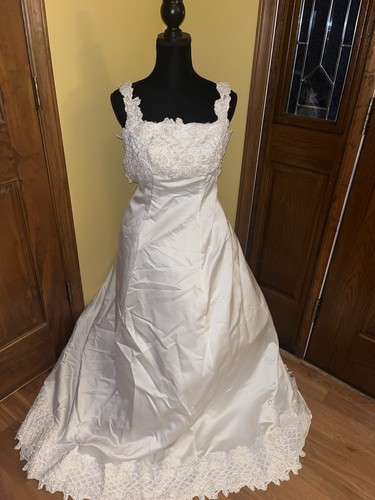 Vintage jasmine wedding gown - jasmine, gown/